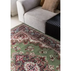 Interieur05 Eva Interior vintage Vloerkleed nain Perzisch Groen - 320 x 235 cm