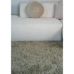 Interieur05 hoogpolig vloerkleed polyester Pilo groen - 340 x 240 cm