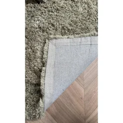 Interieur05 hoogpolig vloerkleed polyester Pilo groen - 340 x 240 cm