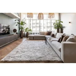 Interieur05 Hoogpolig vloerkleed Fender wit/creme - 340 x 240 cm