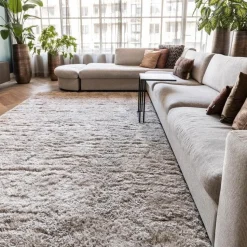 Interieur05 Hoogpolig vloerkleed Fender wit/creme - 340 x 240 cm