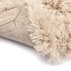 Interieur05 Hoogpolig vloerkleed Nika Ivoor - 240 x 340 cm