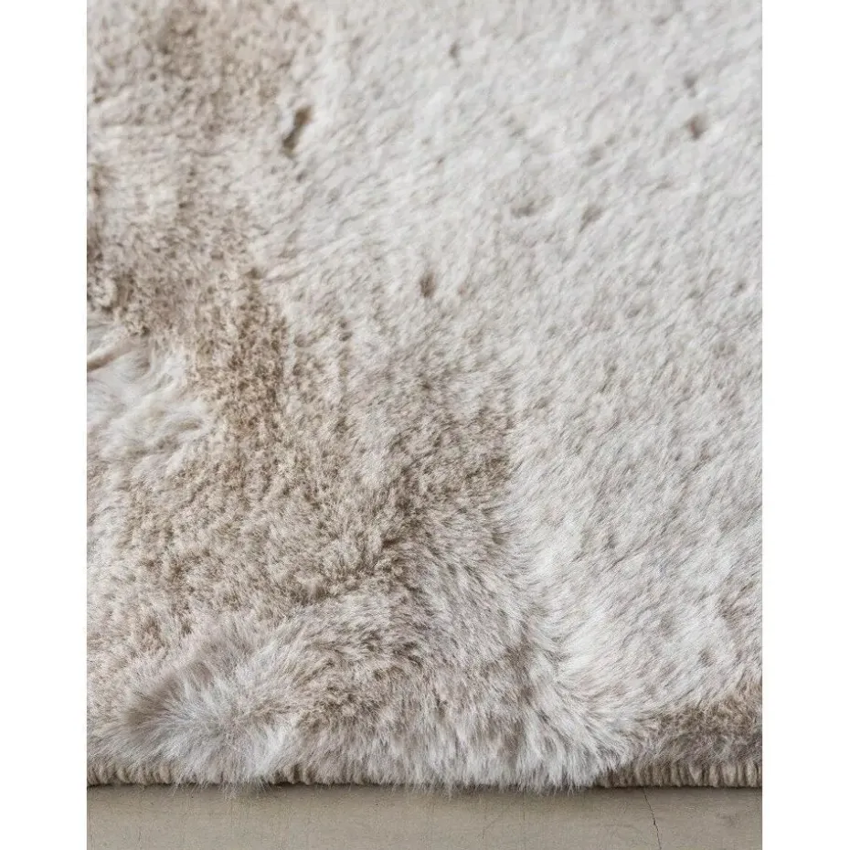 Interieur05 Hoogpolig Vloerkleed Lux Creme - 230 x 160 cm