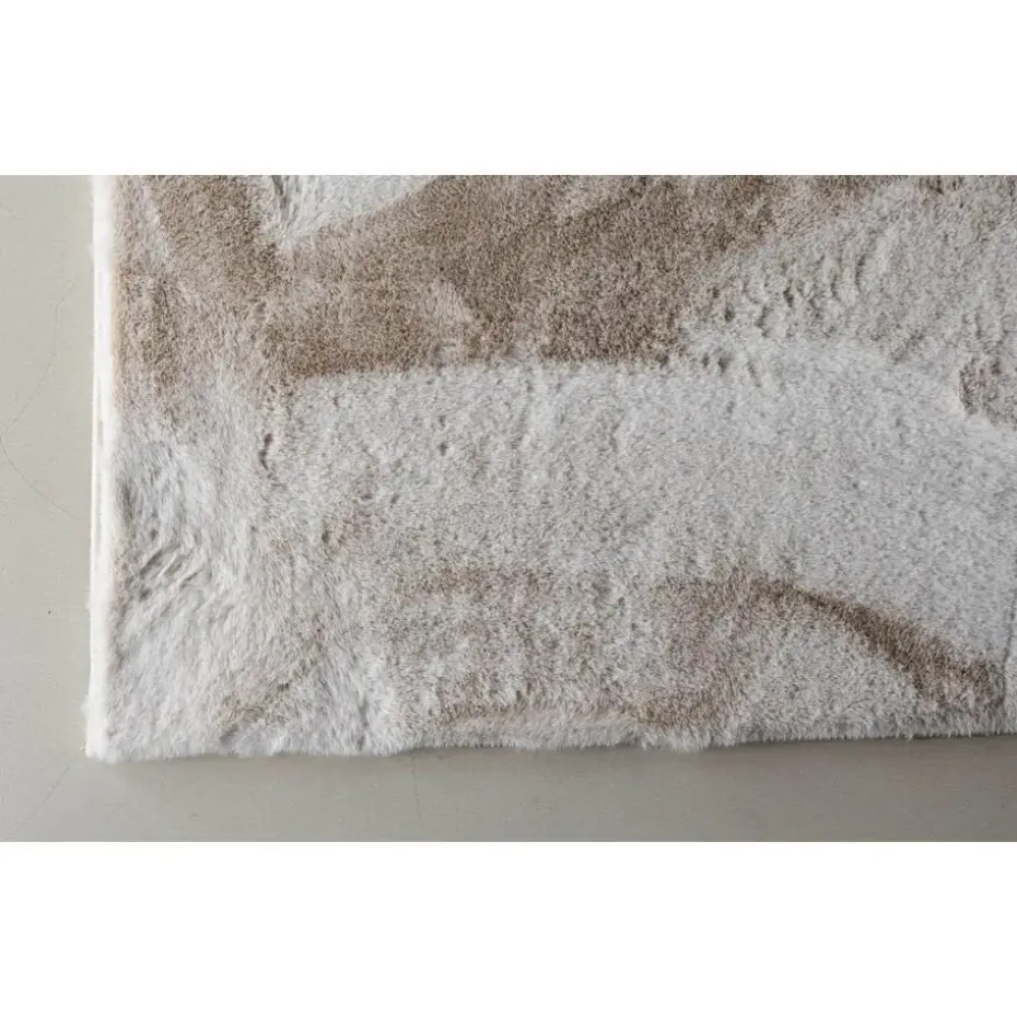 Interieur05 Hoogpolig Vloerkleed Lux Creme - 230 x 160 cm