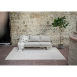 Interieur05 Jute buitenkleed naturel zigzag - 230 x 160 cm