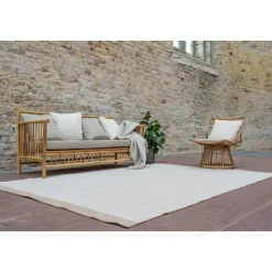 Interieur05 Jute buitenkleed naturel border - 230 x 160 cm