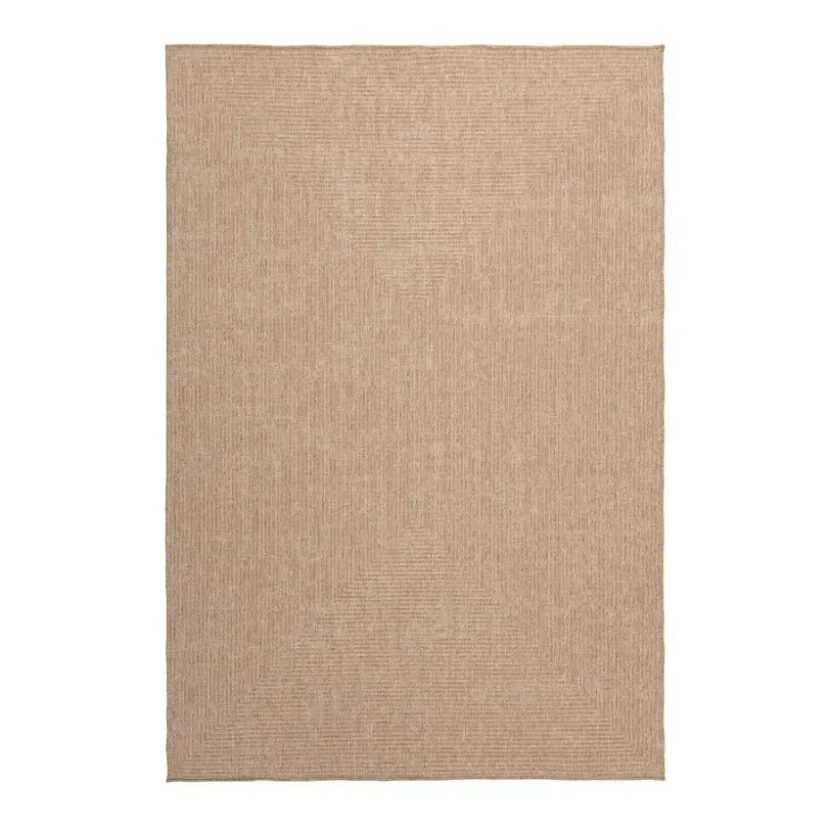 Interieur05 Jute buitenkleed naturel lines - 340 x 240 cm