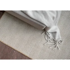 Interieur05 Jute buitenkleed naturel zigzag - 380 x 280 cm
