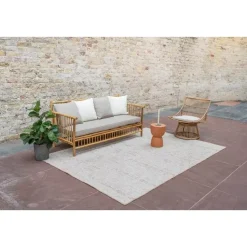 Interieur05 Jute buitenkleed naturel lines - 290 x 200 cm