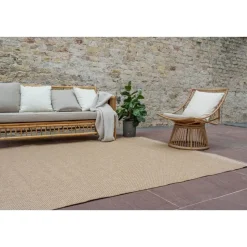 Interieur05 Jute buitenkleed naturel border - 340 x 240 cm