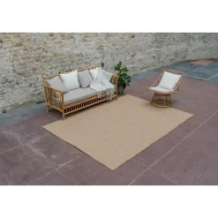 Interieur05 Jute buitenkleed naturel uni - 290 x 200 cm