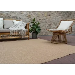 Interieur05 Jute buitenkleed naturel uni - 380 x 280 cm