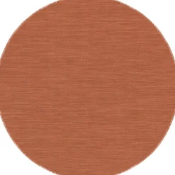 Interieur05 rond buitenkleed roest Tone - 200 x 200 cm