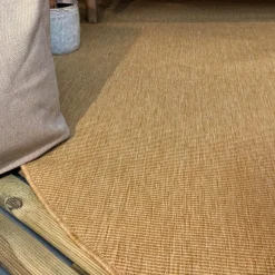 Interieur05 rond buitenkleed geel/okergeel Tone - 200 x 200 cm