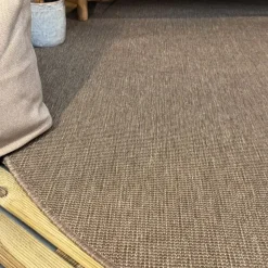 Interieur05 rond buitenkleed linnen Tone - 200 x 200 cm