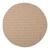 Interieur05 rond buitenkleed jute naturel zigzag - 240 x 240 cm