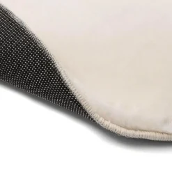 Interieur05 Rond Hoogpolig Vloerkleed Lux Creme - 160 x 160 cm