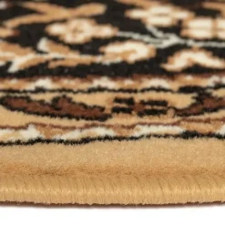 Interieur05 rond vintage Vloerkleed Nain Perzisch bruin - 100 x 100 cm