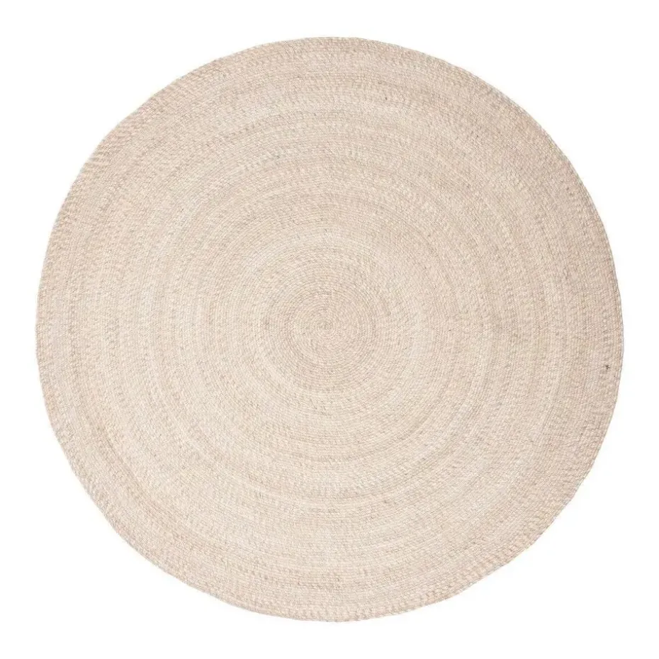Interieur05 rond vloerkleed Gapo beige - 150 x 150 cm