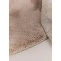 Interieur05 rond vloerkleed Lux beige/taupe - 160 x 160 cm