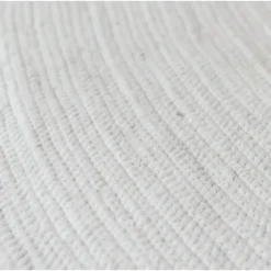 Interieur05 rond vloerkleed Gapo wit - 220 x 220 cm