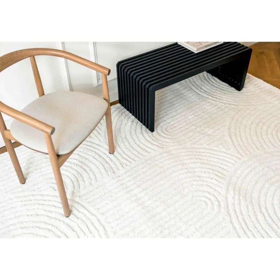 Interieur05 Scandinavisch Vloerkleed Oskar Creme/Wit - 330 x 240 cm