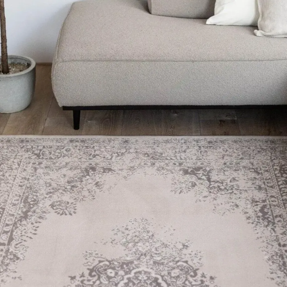 Interieur05 Vintage Vloerkleed Keshan Zand/Beige - 230 x 160 cm