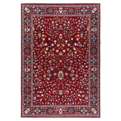 Interieur05 vintage Vloerkleed Nazly Rood/Blauw - 280 x 190 cm