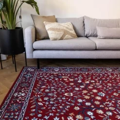 Interieur05 vintage Vloerkleed Nazly Rood/Blauw - 280 x 190 cm