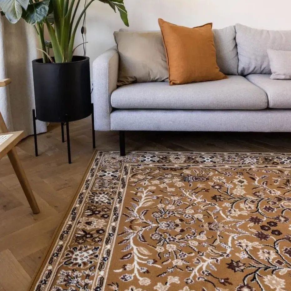 Interieur05 vintage Vloerkleed Nazly Geel - 280 x 190 cm