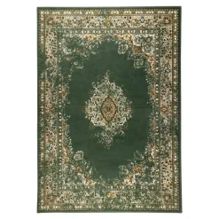 Interieur05 Vintage Vloerkleed Keshan groen - 150 x 80 cm