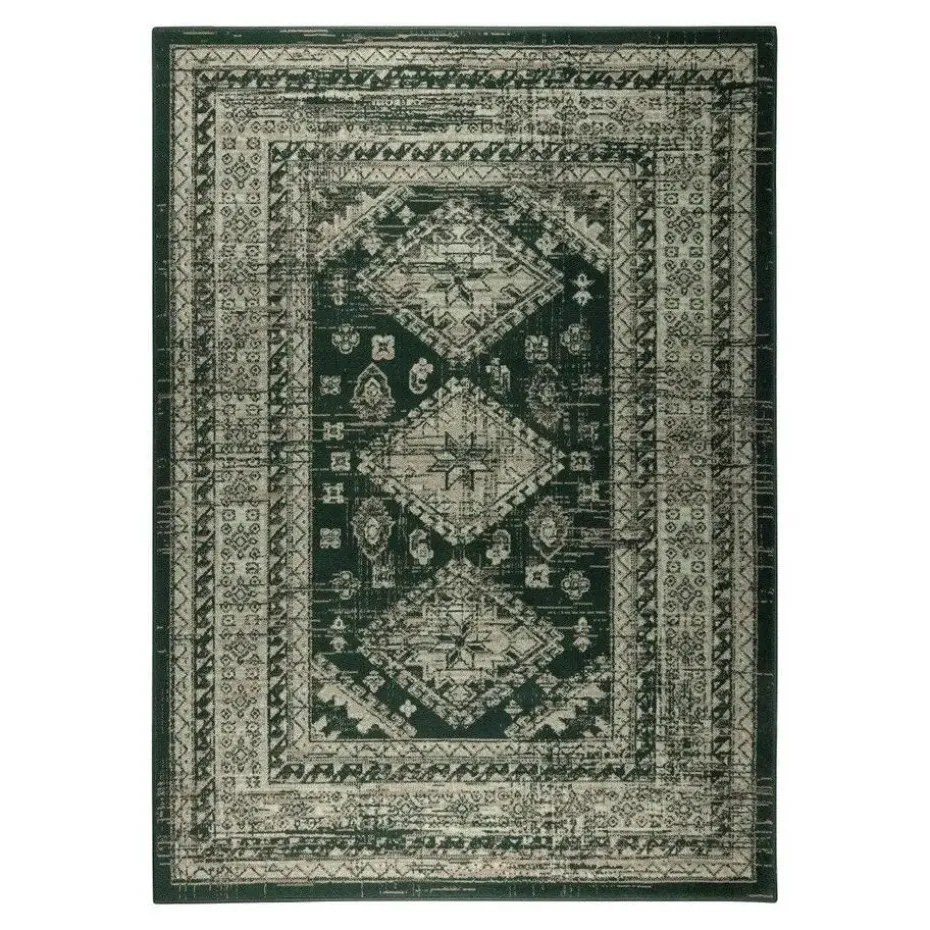 Interieur05 Vintage Vloerkleed Aila Groen - 230 x 160 cm