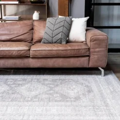 Interieur05 Vintage Vloerkleed Aila Grijs/Roze - 230 x 160 cm