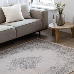 Interieur05 Vintage Vloerkleed Keshan Zand/Beige - 150 x 80 cm