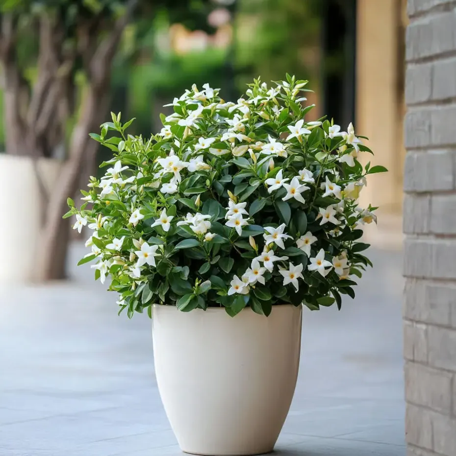 Jasmijn - Set van 3 - Jasminum 'Officinale' - Hoogte 25-40cm - ⌀9cm