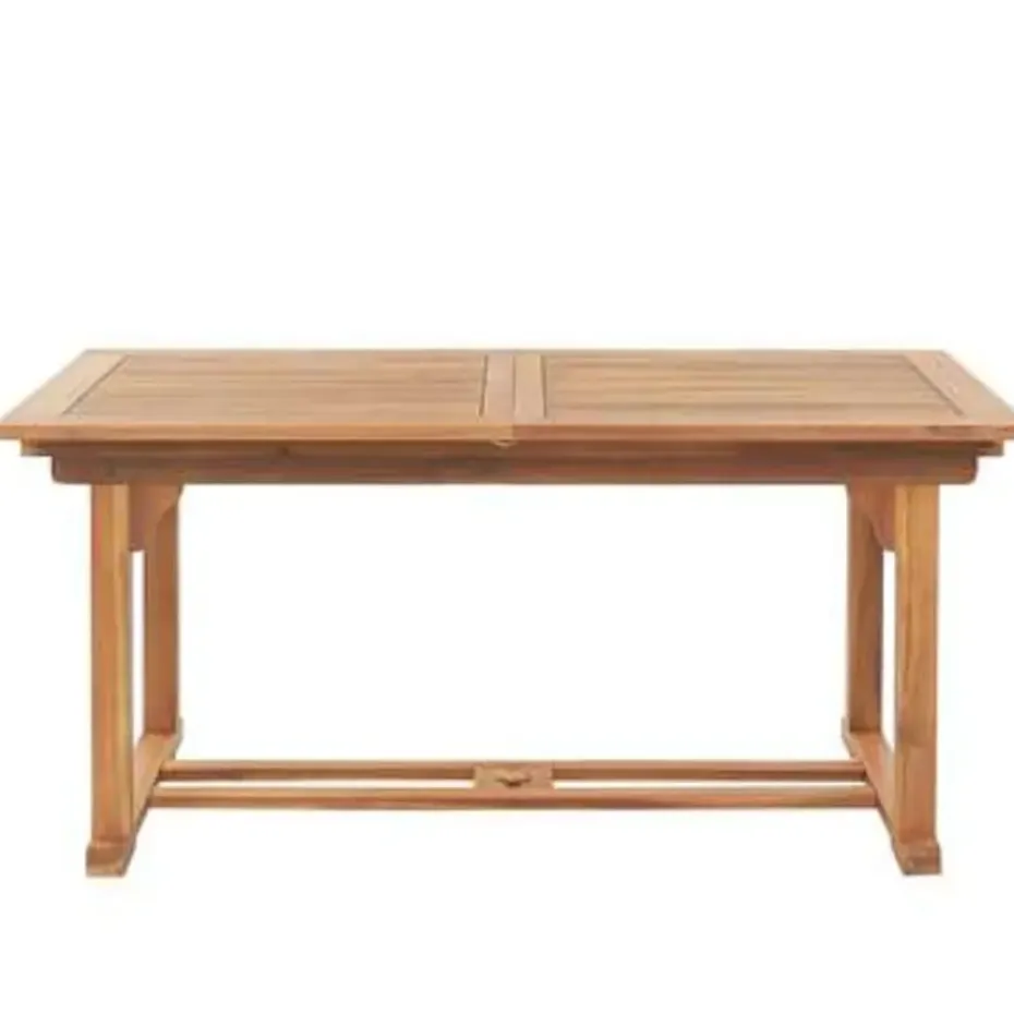 JAVA - Tuinset voor 6 - Lichte houtkleur/Wit - Acaciahout