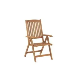 JAVA - Tuinset voor 6 - Lichte houtkleur/Grafietgrijs - Acaciahout