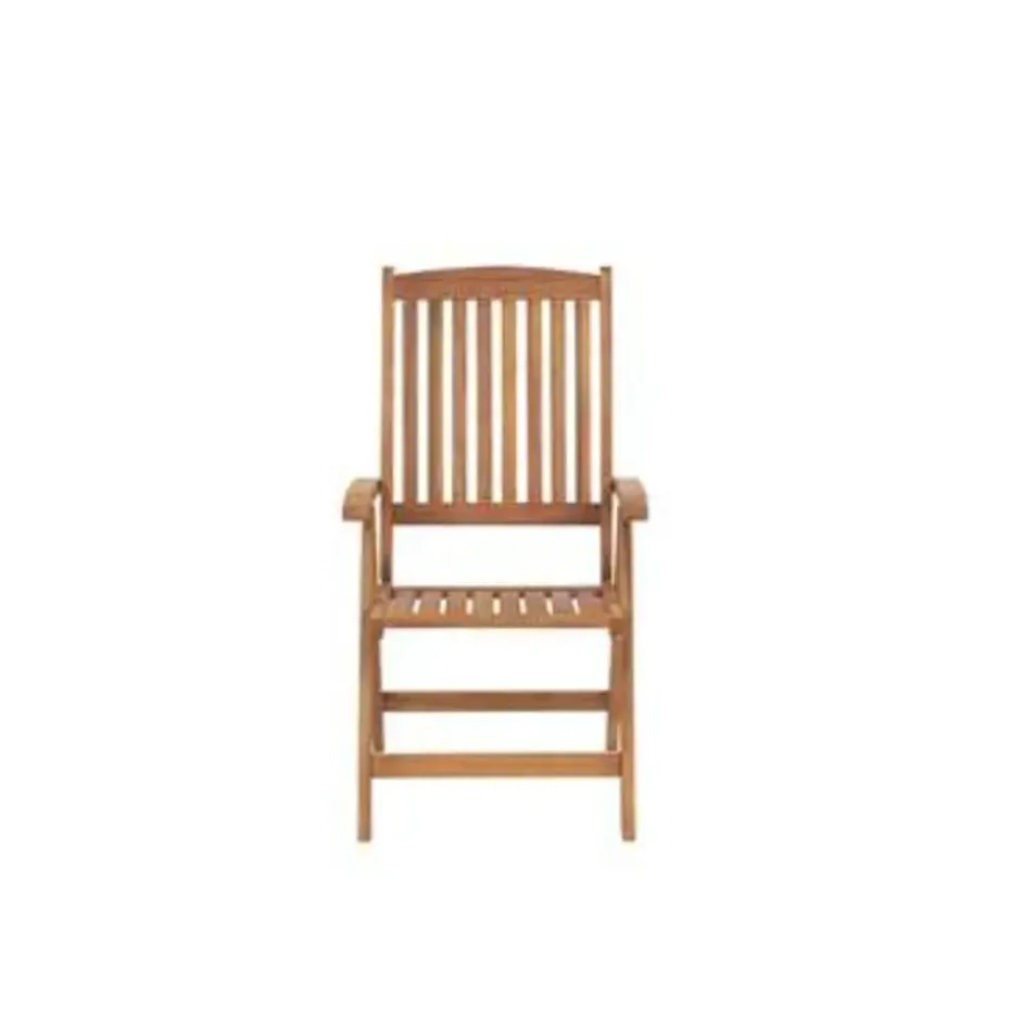 JAVA - Tuinset voor 6 - Lichte houtkleur/Grafietgrijs - Acaciahout