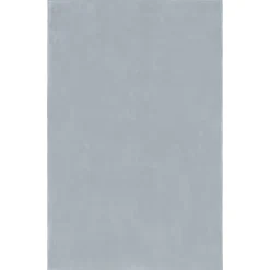 J&N Fleece deken/plaid - polyester - lichtgrijs- 180 x 130 cm