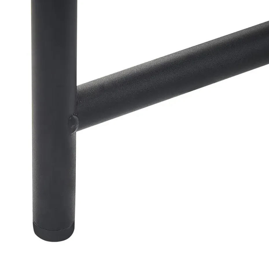 JOSE - Consoletafel - Donkere houtkleur - Vezelplaat