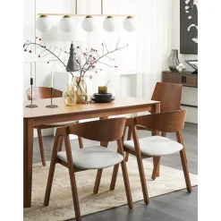 JOSE - Consoletafel - Donkere houtkleur - Vezelplaat