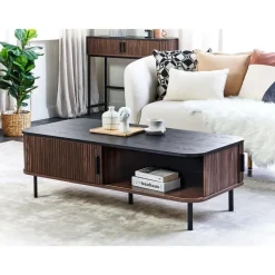 JOSE - Salontafel - Donkerhout - MDF