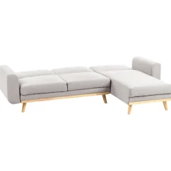 KAARINA - Hoekbank - Grijs - Linkszijdig - Polyester