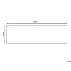 KADAYAL - Loper - Beige - 60 x 200 cm - Polyester