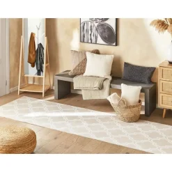 KADAYAL - Loper - Beige - 80 x 300 cm - Polyester