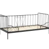 Kajuitbed Alice 90x200 cm metaal - zwart