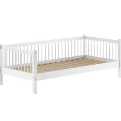 Kajuitbed Forrest 90x200 cm - massief beukenhout - wit