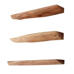 Kalfort Wandplank Davis set van 3 planken - 13x60x4 cm