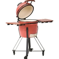 KAMADO - Houtskoolgrill - Rood - Keramiek
