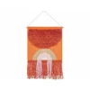 KAMALIA - Wanddecoratie - Oranje - Katoen